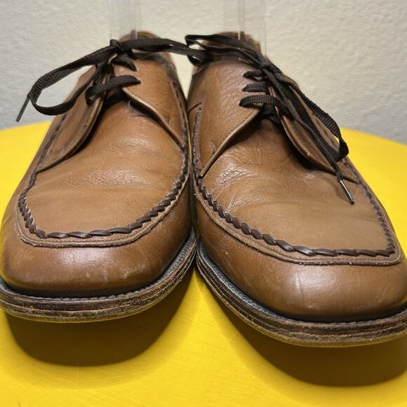 loake bros Fontwell brown leather dress shoes Formal Wear men’s Size 8.5 EEE - Picture 8 of 16